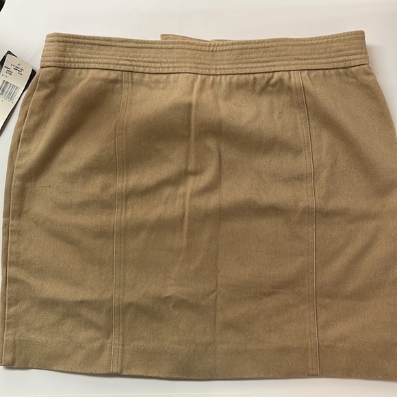 Ralph Lauren khaki colored 100 % cotton Ralph Mini skirt - Picture 4 of 4